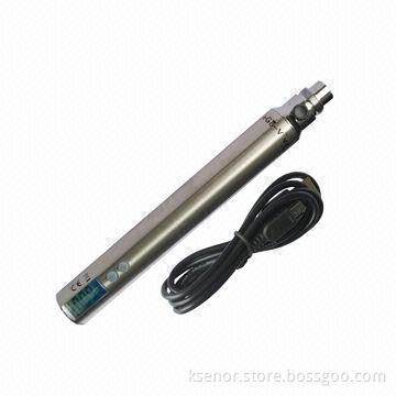 Newest Electronic Cigarette Starter Kit with 1,200mAh Battery Capacity, 132mm Length